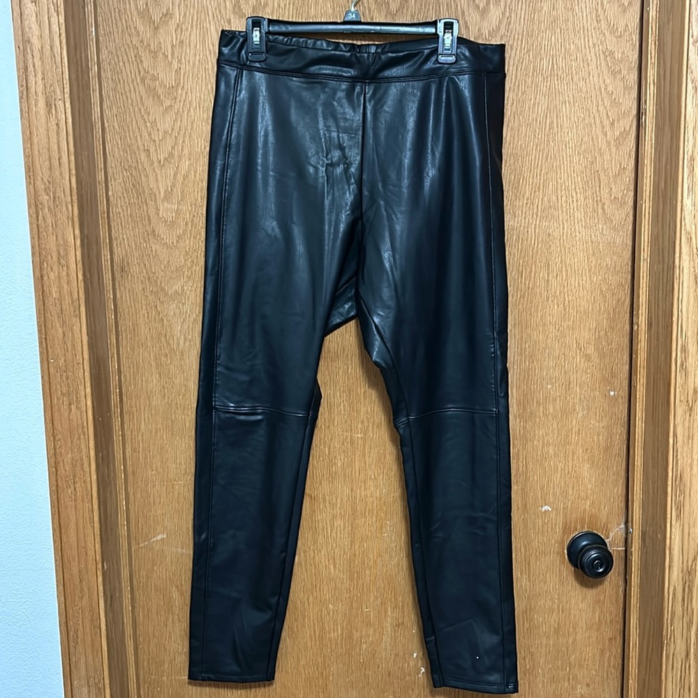 Express Faux Leather Leggings